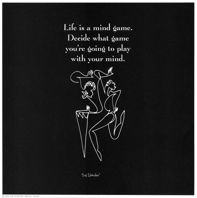 Life is a Mind Game Print