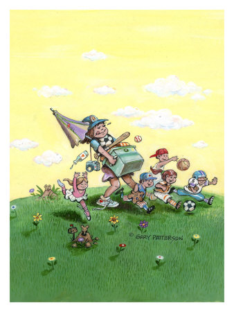 Soccer Mom Giclee Print Soccer Mom Giclee Print