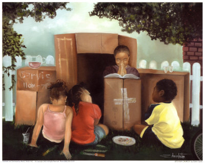 Let's Play Church Print Let's Play Church Print