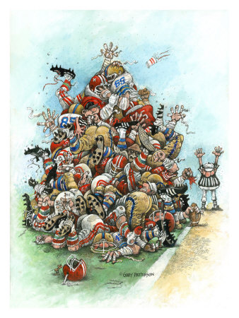 Touchdown Giclee Print Touchdown Giclee Print