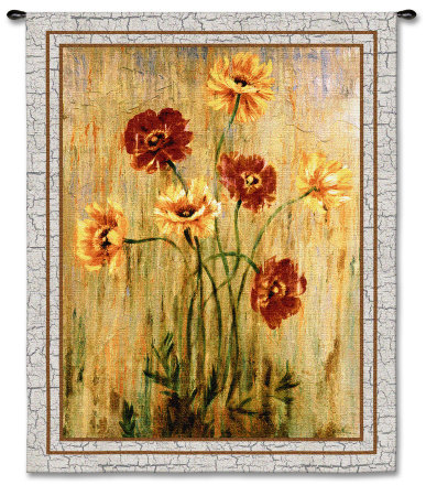 Poppy Serenade Wall Tapestry Poppy Serenade Wall Tapestry