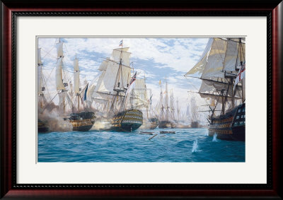 Battle Of Trafalgar Framed Print Battle Of Trafalgar Framed Print