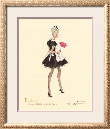 French Maid Framed Print French Maid Framed Print
