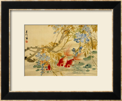 Goldfish Framed Giclee Print Goldfish Framed Giclee Print