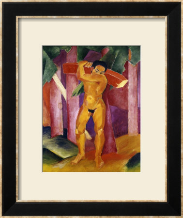 The Tree Porter, 1911 Framed Giclee Print The Tree Porter, 1911 Framed Giclee Print