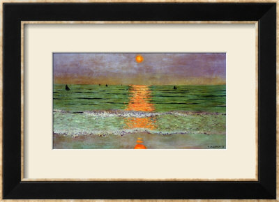 Sunset, 1913 Framed Giclee Print Sunset, 1913 Framed Giclee Print