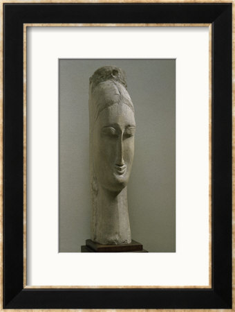 Head of a Woman Framed Giclee Print Head of a Woman Framed Giclee Print
