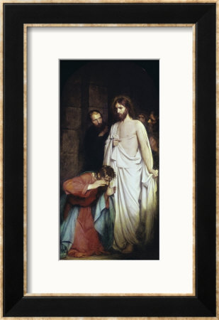 The Doubtful Thomas Framed Giclee Print The Doubtful Thomas Framed Giclee Print