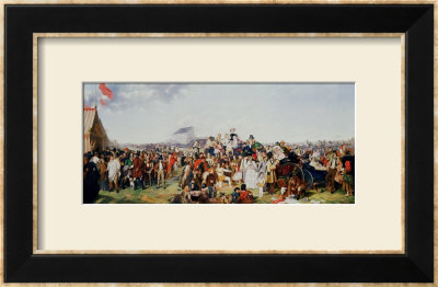 Derby Day Framed Giclee Print Derby Day Framed Giclee Print