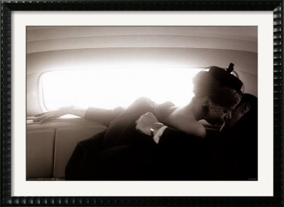 Backseat Romance Framed Poster Backseat Romance Framed Poster
