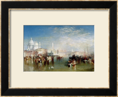 Venice, 1840 Framed Giclee Print Venice, 1840 Framed Giclee Print
