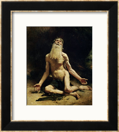 Job Framed Giclee Print Job Framed Giclee Print