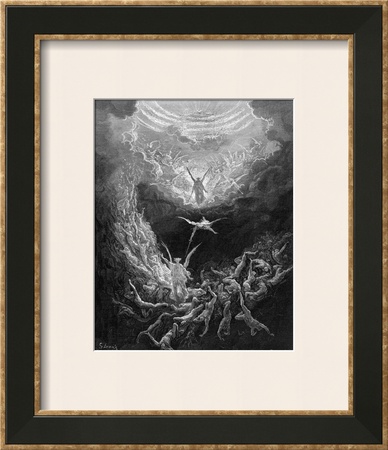 The Last Judgment Framed Giclee Print The Last Judgment Framed Giclee Print