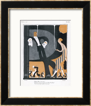 Jazzing in England Framed Giclee Print Jazzing in England Framed Giclee Print
