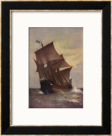 The Mayflower Framed Giclee Print The Mayflower Framed Giclee Print