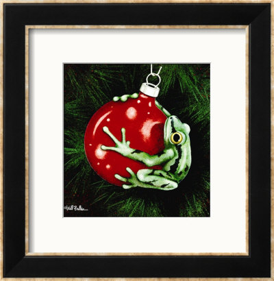 Santas Hopper Framed Giclee Print Santas Hopper Framed Giclee Print