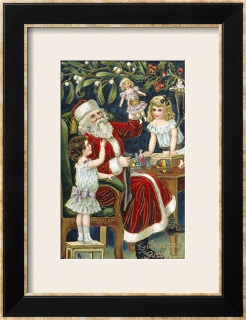 Christmas Toys Framed Giclee Print Christmas Toys Framed Giclee Print
