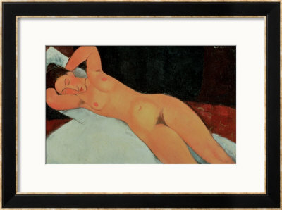 Nude, 1917 Framed Giclee Print Nude, 1917 Framed Giclee Print