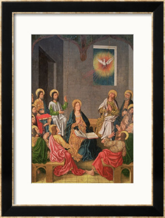 The Pentecost Framed Giclee Print The Pentecost Framed Giclee Print