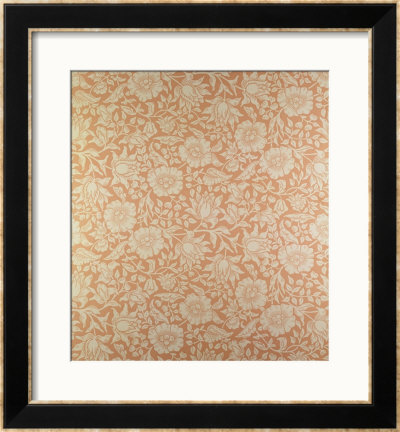 William Morris Wallpapers. "Mallow" Wallpaper Design