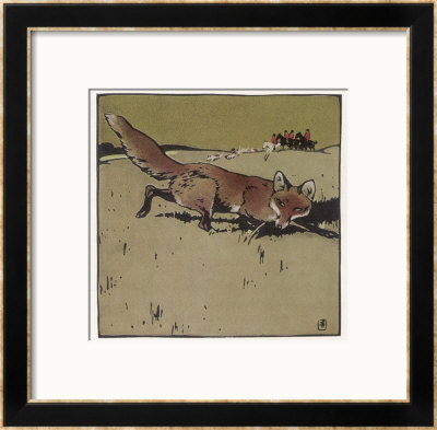The Fox Framed Giclee Print The Fox Framed Giclee Print