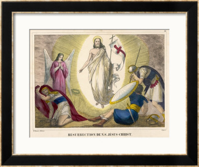 Jesus Resurrected Framed Giclee Print Jesus Resurrected Framed Giclee Print
