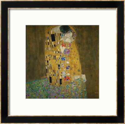 The Kiss, 1907-1908 Framed Giclee Print The Kiss, 1907-1908 Framed Giclee Print
