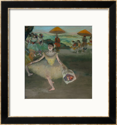 Dancer on Stage, 1878 Framed Giclee Print Dancer on Stage, 1878 Framed Giclee Print