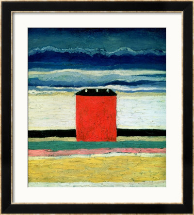 Red House, 1932 Framed Giclee Print Red House, 1932 Framed Giclee Print