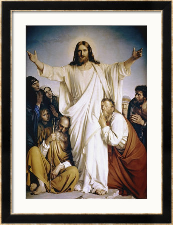 Christ the Consoler Framed Giclee Print Christ the Consoler Framed Giclee Print