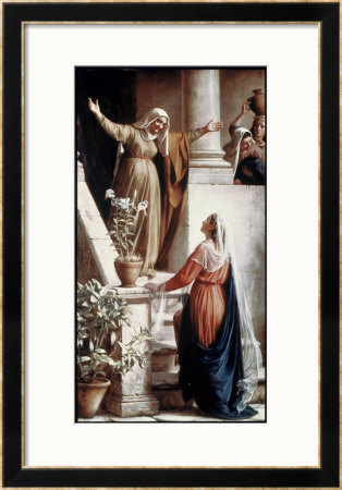 The Visitation Framed Giclee Print The Visitation Framed Giclee Print