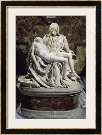 Pieta Framed Giclee Print Pieta Framed Giclee Print