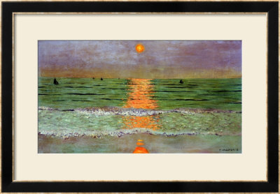Sunset, 1913 Framed Giclee Print Sunset, 1913 Framed Giclee Print
