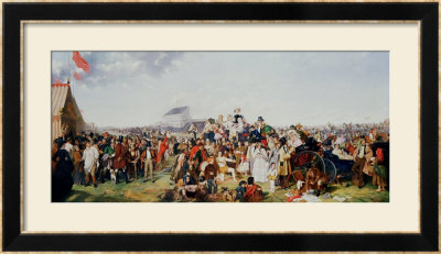 Derby Day Framed Giclee Print Derby Day Framed Giclee Print