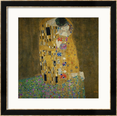 The Kiss, 1907-1908 Framed Giclee Print The Kiss, 1907-1908 Framed Giclee Print
