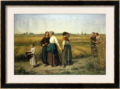 The Reapers, c.1860 Framed Giclee Print The Reapers, c.1860 Framed Giclee Print