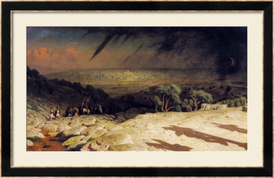 Jerusalem 1867 Framed Giclee Print Jerusalem 1867 Framed Giclee Print