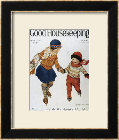 Good Housekeeping, February, 1929 Framed Giclee Print Good Housekeeping, February, 1929 Framed Giclee Print