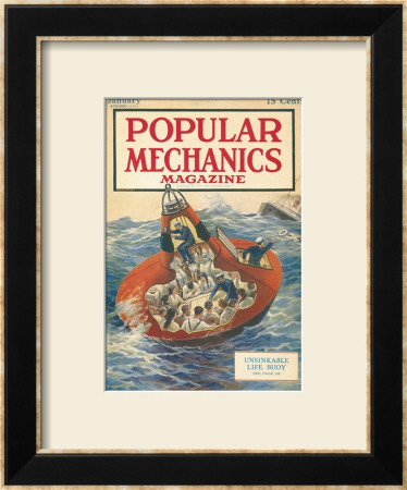 Popular Mechanics, January 1917 Framed Giclee Print Popular Mechanics, January 1917 Framed Giclee Print