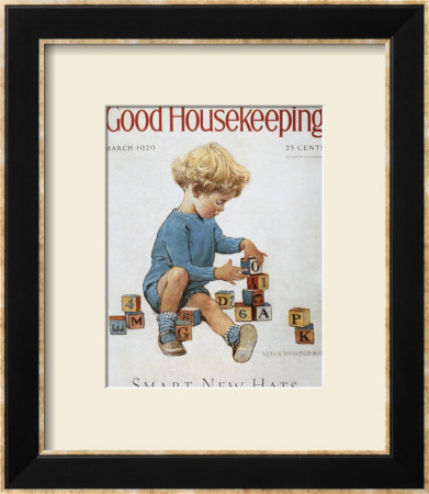 Good Housekeeping, March, 1929 Framed Giclee Print Good Housekeeping, March, 1929 Framed Giclee Print