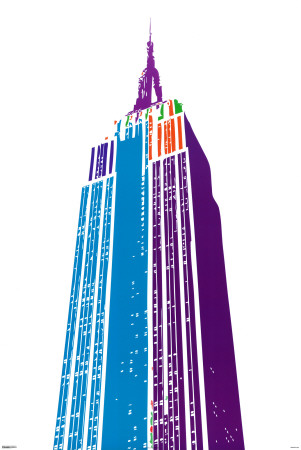 Empire State Building Poster Empire State Building Poster