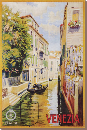 Venezia Stretched Canvas Print Venezia Stretched Canvas Print