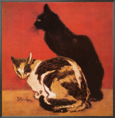 Chats Framed Canvas Print Chats Framed Canvas Print