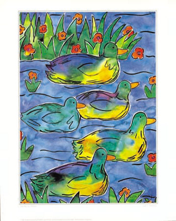 Ducks on Patrol Print Ducks on Patrol Print