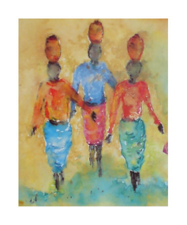 Water Bearers Print Water Bearers Print