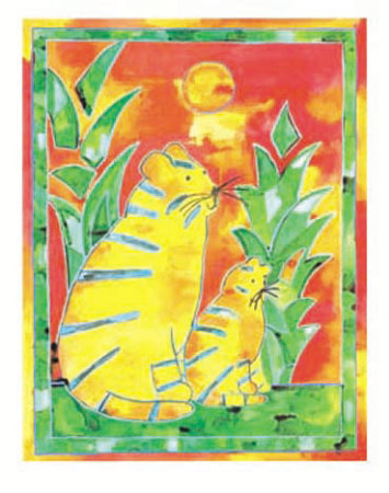 Tigers Print Tigers Print