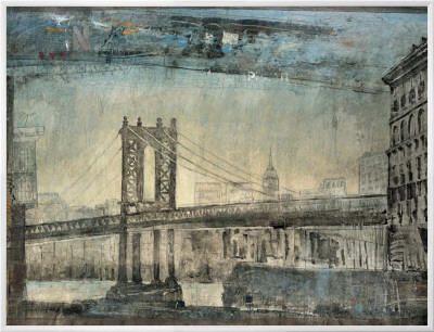 At the Loft Framed Canvas Print At the Loft Framed Canvas Print