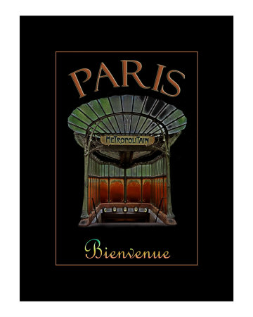 Paris Bienvenue Photographic Print Paris Bienvenue Photographic Print