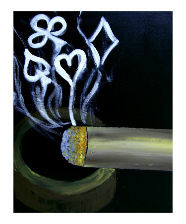 Poker Cigar Giclee Print Poker Cigar Giclee Print