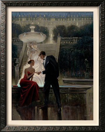 Twilight Romance Framed Print Twilight Romance Framed Print